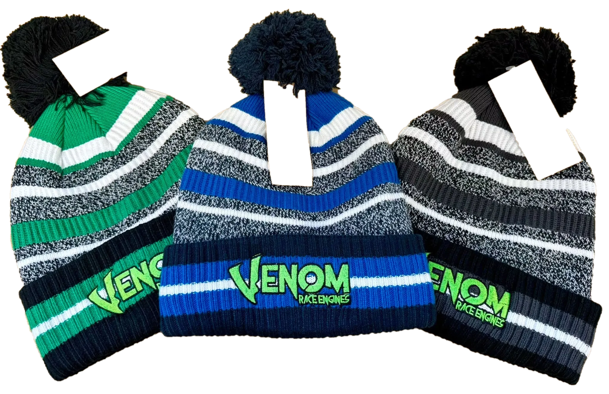 Venom Race Engines merchandise beanies